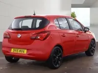 Used Vauxhall Corsa SRi 90 HP (66 kW) 2015 Red Hatchback