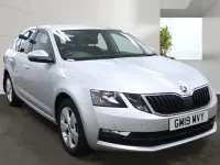 Used Skoda Octavia SE Technology 116 HP (85 kW) 2019 Silver Hatchback