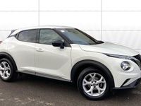Used Nissan Juke N-Connecta 114 HP (83 kW) 2022 White SUV