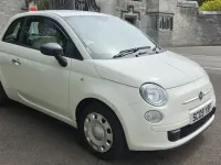 Käytetty Fiat 500 Pop 69 HP (50 kW) 2009 Valkoinen Avoauto