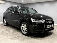 Used Audi Q3 S-Line 150 HP (110 kW) 2017 Black SUV