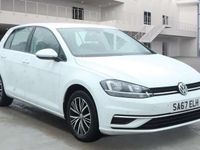 Used VW Golf VII SE 125 HP (91 kW) 2017 White Hatchback