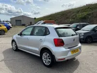Begagnad VW Polo SE 90 HK (66 kW) 2015 Silver Halvkombi
