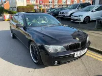 Used BMW 750 Sport Line 2006 Red/black Sedan