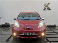 Used Nissan Leaf Tekna 80 kW (109 HP) 2017 Red Hatchback