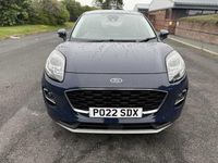 Used Ford Puma Titanium 2022 Blue Hatchback