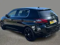 Used Peugeot 308 GT-line 131 HP (96 kW) 2019 Black Hatchback