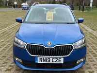 Used Skoda Fabia SE 110 HP (80 kW) 2019 Blue Estate