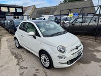 Used Fiat 500 Lounge 2016 White Hatchback