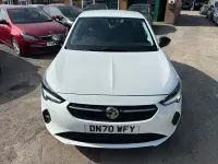 Used Vauxhall Corsa 75 HP (55 kW) 2020 White Hatchback
