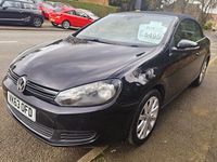 used VW Golf Cabriolet 1.6 TDI BlueMotion Tech SE