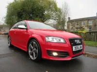 Used Audi S3 Sportback Black Edition 2011 Red Hatchback