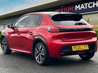 Used Peugeot 208 GT-line 2020 Red Hatchback
