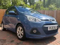 Used Hyundai i10 SE 2015 Blue Hatchback