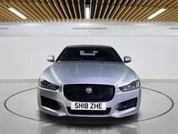 Used Jaguar XE R-Sport 180 HP (132 kW) 2018 Silver Sedan