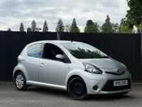 Used Toyota Aygo 68 HP (50 kW) 2012 Silver Hatchback