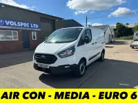 Used Ford Transit Custom 105 HP (77 kW) 2021 White Van