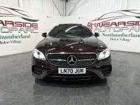 Used Mercedes E350 AMG line 313 HP (230 kW) 2020 Red Coupe