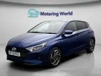 Used Hyundai i20 Premium 100 HP (73 kW) 2022 Blue Hatchback