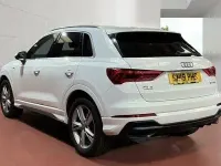 Used Audi Q3 S-Line 150 HP (110 kW) 2019 White SUV