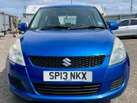 Used Suzuki Swift 92 HP (67 kW) 2013 Blue Hatchback
