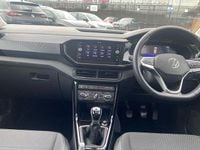 Used VW T-Cross Black Edition 110 HP (80 kW) 2022 White SUV