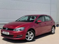 Used VW Golf VII Edition 125 HP (91 kW) 2016 Red Hatchback