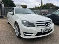 Used Mercedes C220 2012 White Sedan
