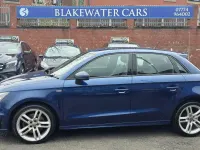 Used Audi A1 Sportback S-Line 2012 Blue Hatchback