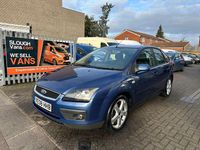 Used Ford Focus Zetec 123 HP (90 kW) 2008 Blue Hatchback