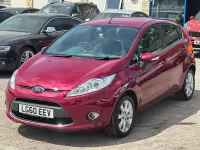 Used Ford Fiesta Zetec 2010 Red Hatchback