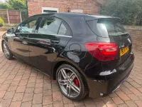 Used Mercedes A180 AMG line 2017 Black Hatchback