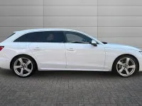 Used Audi A4 S-Line 204 HP (150 kW) 2024 Arkona white Estate