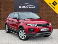 Used Land Rover Range Rover evoque SE 2016 Red SUV