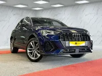 Begagnad Audi Q3 Black Edition 2023 Blå SUV