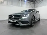 Used Mercedes CLS350 AMG line 258 HP (189 kW) 2017 Grey Coupe