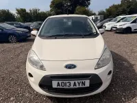 Used Ford Ka S 69 HP (50 kW) 2013 White Hatchback