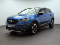 Used Vauxhall Grandland X SRi 130 HP (95 kW) 2019 Blue SUV