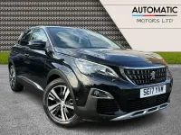 Used Peugeot 3008 Allure 120 HP (88 kW) 2017 Black SUV