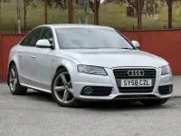 Used Audi A4 S-Line 143 HP (105 kW) 2008 Silver Sedan