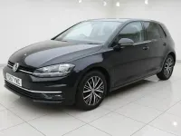 Used VW Golf VII SE 110 HP (80 kW) 2017 Black Hatchback