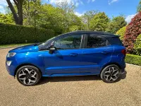 Used Ford Ecosport ST-Line 140 HP (102 kW) 2018 Blue SUV