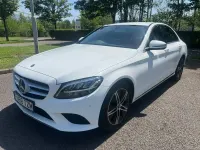 Used Mercedes C200 2018 White Sedan