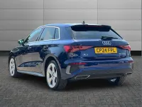 Used Audi A3 e-tron S-Line 200 HP (147 kW) 2024 Blue Hatchback