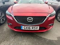 Used Mazda 6 Inclusive 150 HP (110 kW) 2016 Red Sedan