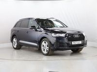 Used Audi Q7 S-Line 272 HP (200 kW) 2017 Blue SUV