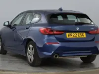 Used BMW 118 Sport Line 134 HP (98 kW) 2022 Blue Hatchback