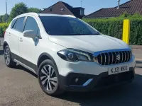 Begagnad Suzuki SX4 SZ5 129 HK (94 kW) 2021 Vit Halvkombi
