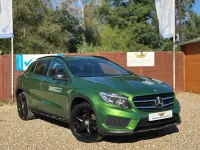 Used Mercedes GLA200 AMG line 136 HP (100 kW) 2016 Green SUV