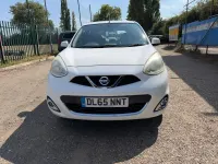 Used Nissan Micra Acenta 2015 White Hatchback
